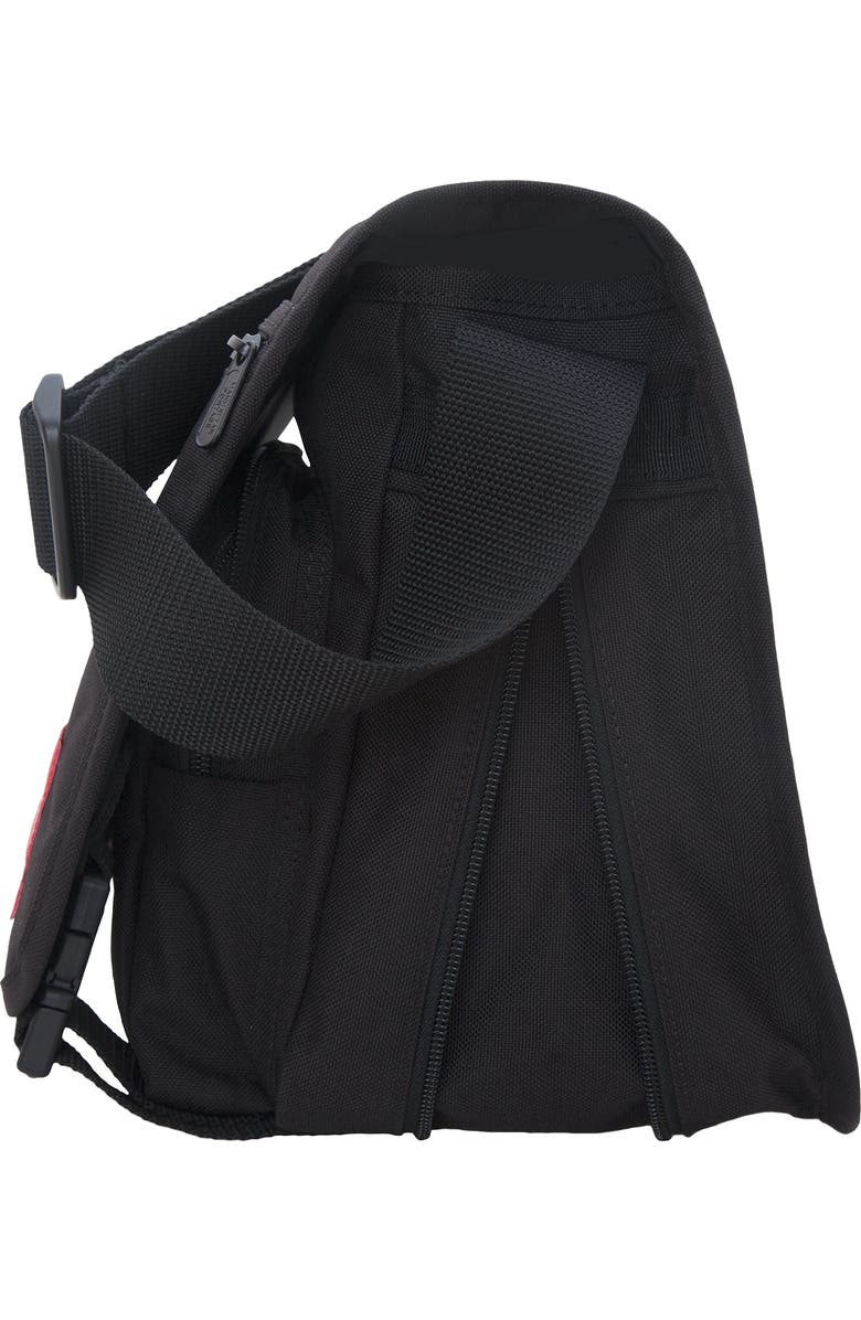 Manhattan Portage Europa Messenger Bag, Alternate, color, Black
