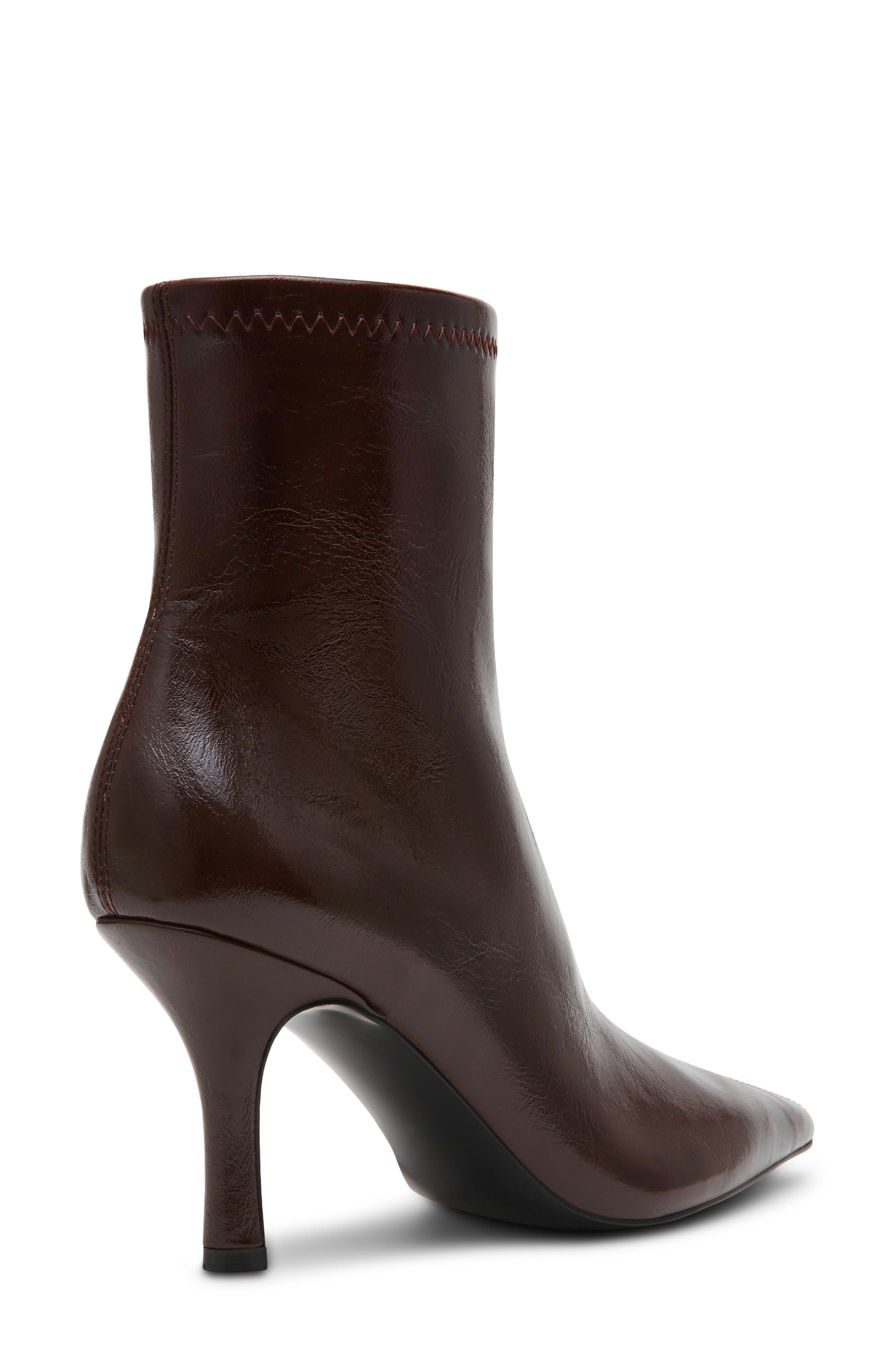 Tashey Pointed Toe Bootie, Alternate, color, BURGUNDY