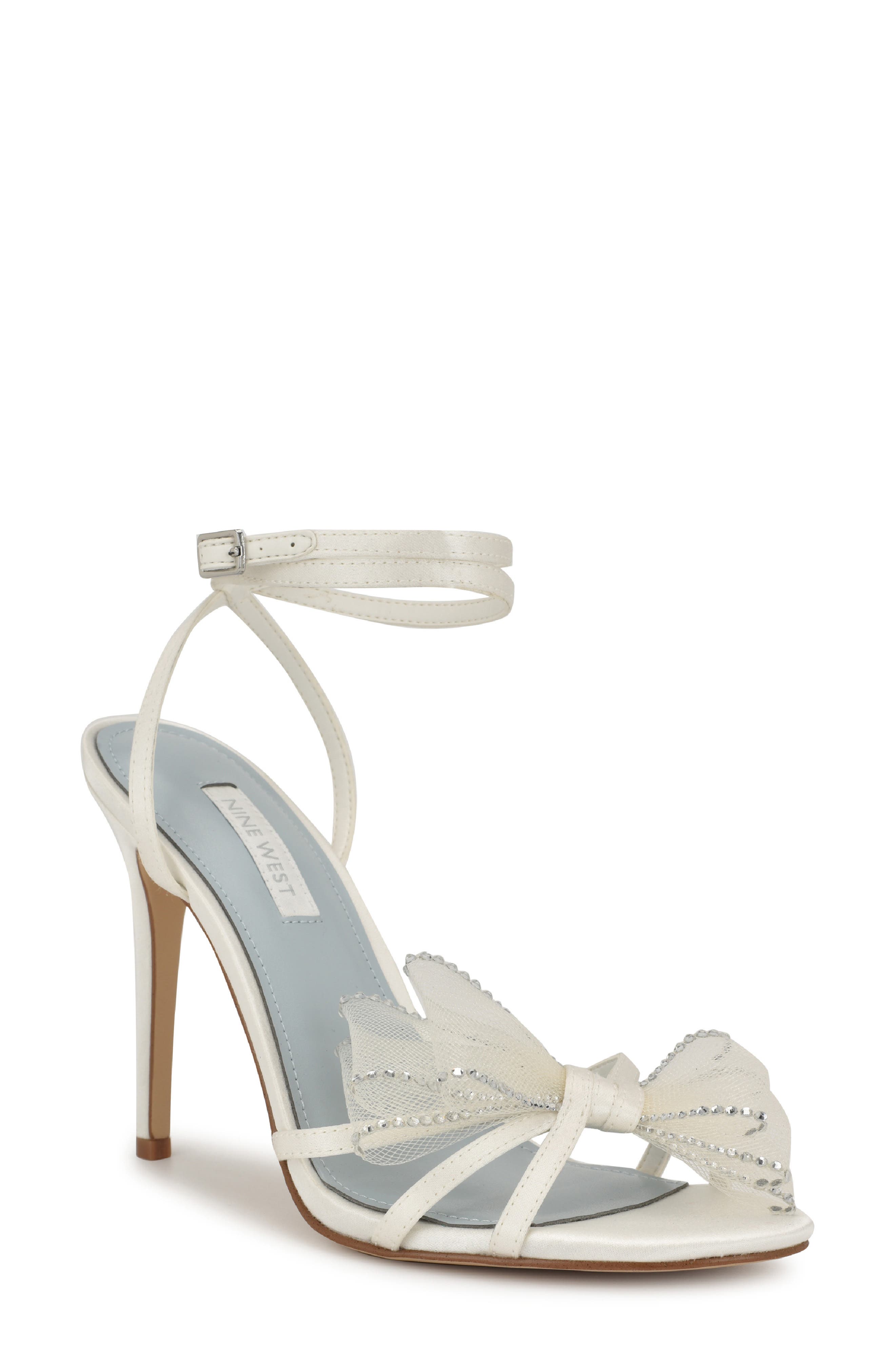 Nine West Minky Ankle Strap Sandal, Main, color, 