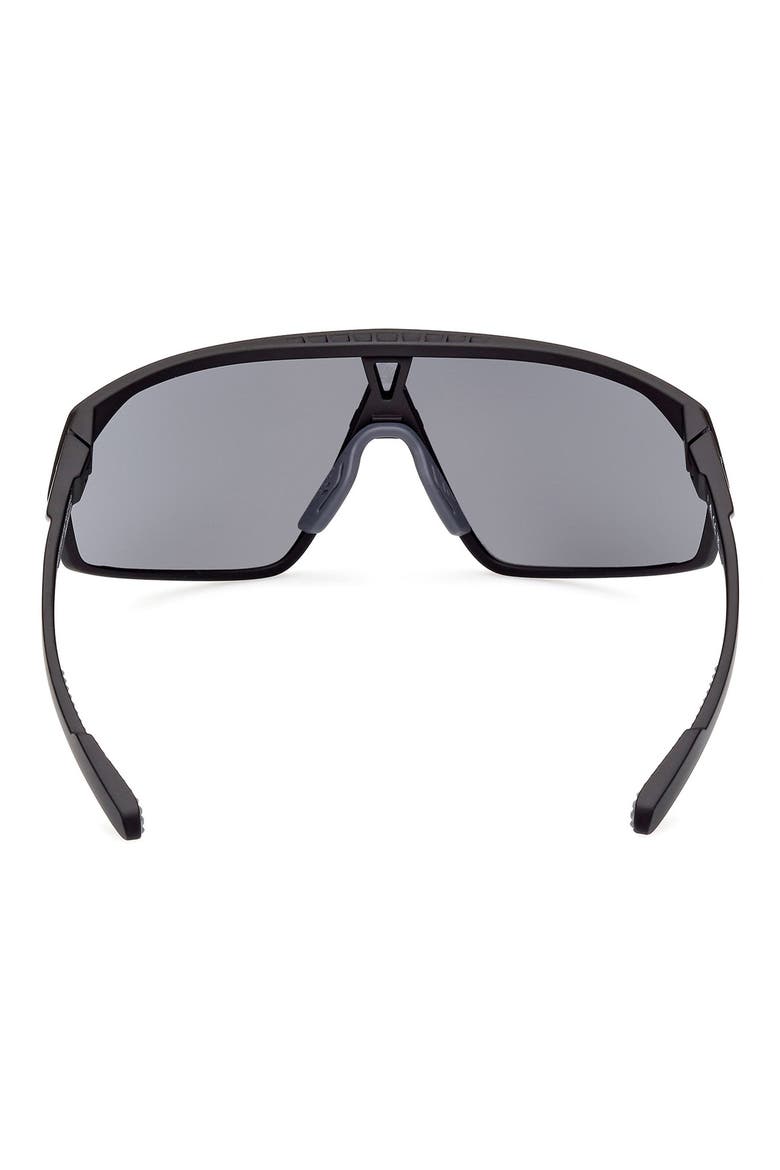 00mm Shield Sunglasses, Alternate, color, MATTE BLACK / SMOKE