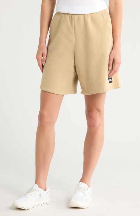 DKNY Relaxed Fit Cotton Blend Shorts