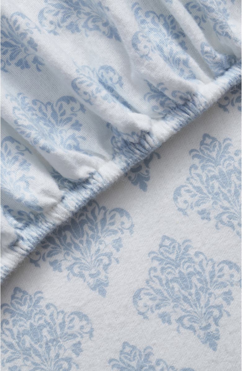 Tahari Alexa Medallion Print 4-Piece King Flannel Sheet Set, Alternate, color, 