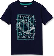 Lands' End Boys Husky Short Sleeve Graphic Tee