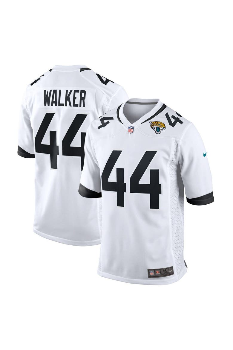 Men's Nike Travon Walker White Jacksonville Jaguars Player Game Jersey, Main, color, White