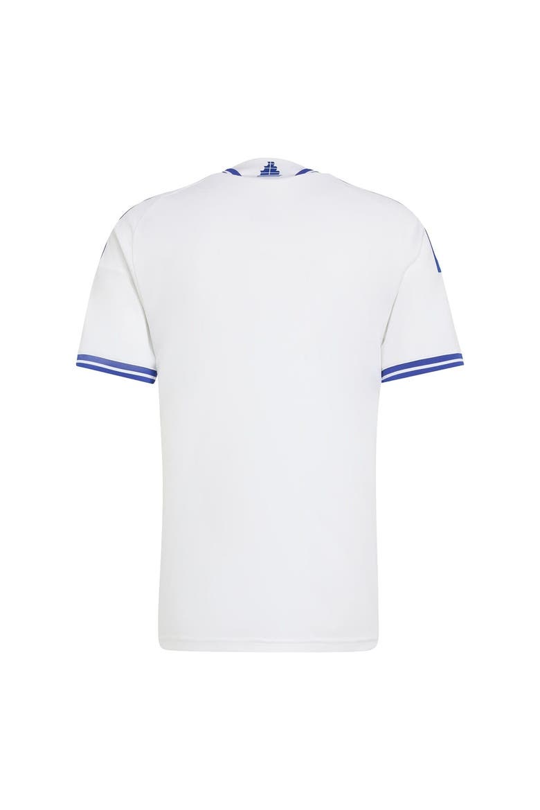 Men's adidas  White Greece National Team FIFA x World Cup 2026 Replica Jersey, Alternate, color, White