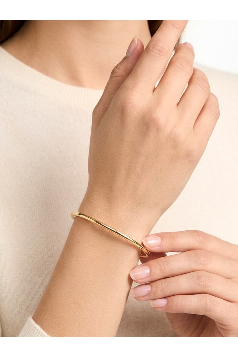 2mm Bangle Bracelet in 14K Gold, Alternate, color, Gold