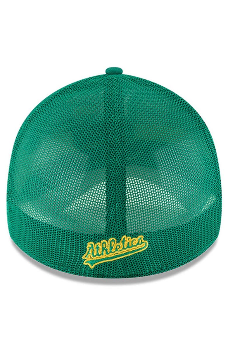 New Era Men's New Era Green Athletics 2023 Batting Practice 39THIRTY Flex Hat, Alternate, color, Green