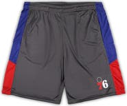 FANATICS Men's Fanatics Branded Gray Philadelphia 76ers Big & Tall Shorts