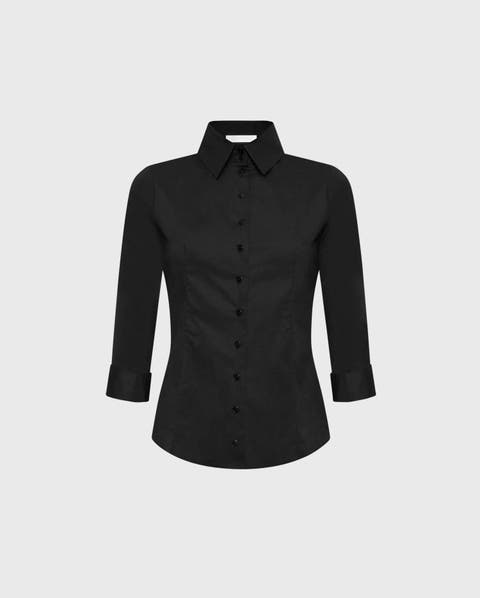 Connie Poplin 3/4 Shirt