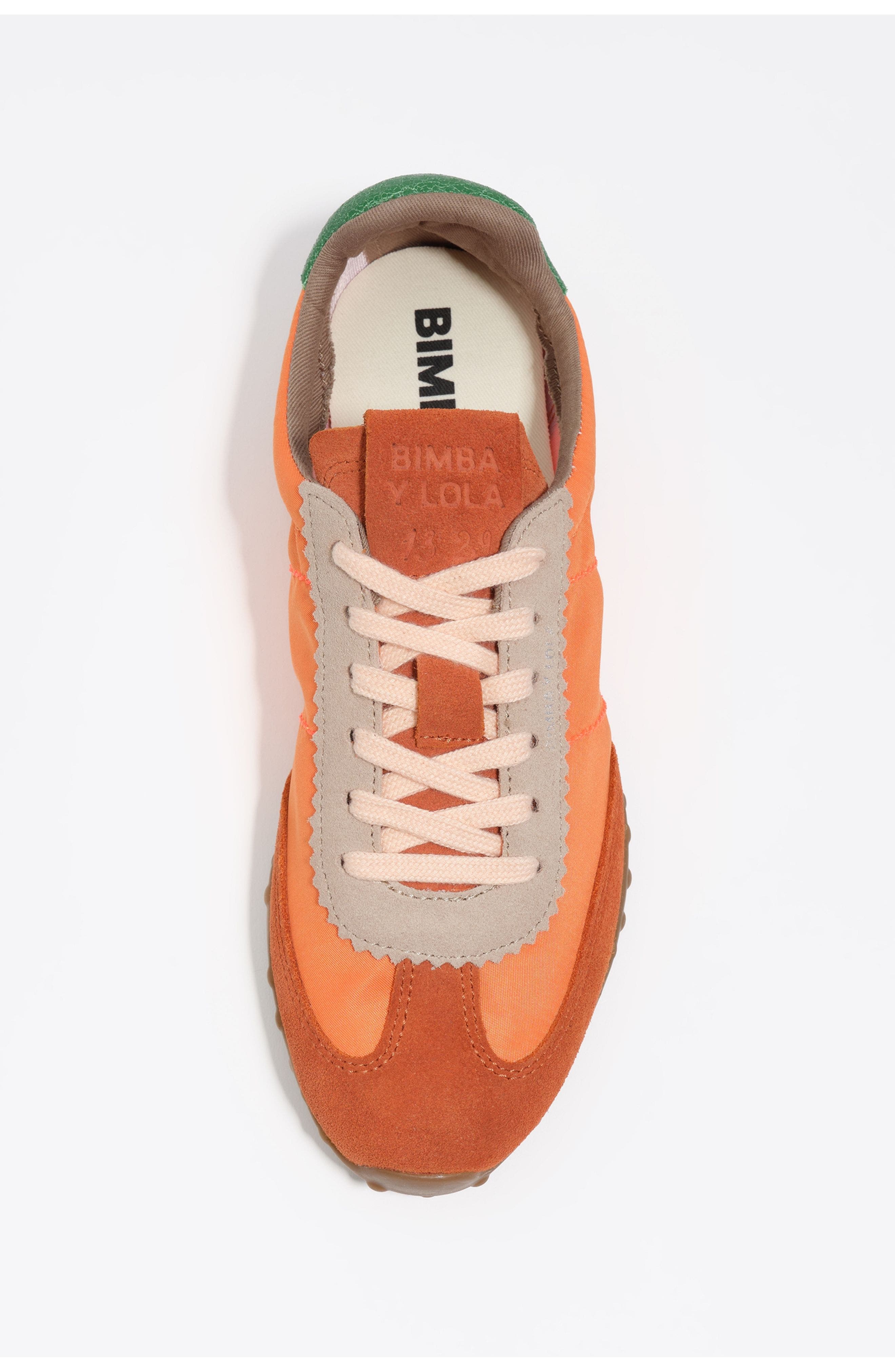 Suede Nylon 13 29 Sneaker, Alternate, color, ORANGE