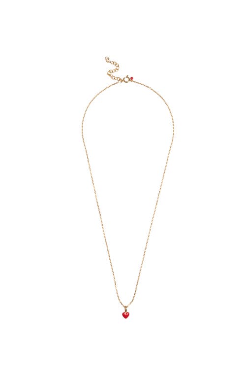 Enamel Copenhagen Amore Necklace In Gold