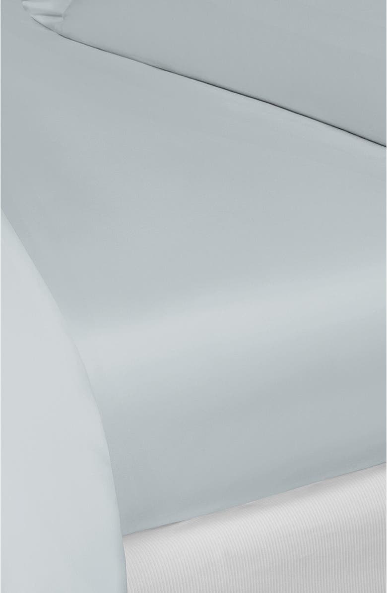 Togas Royal Flat Sheet, Alternate, color, Light Blue