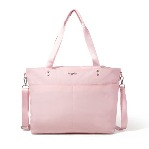 BAGGALLINI Carryall Laptop Tote Bag in Bagg Pink at Nordstrom