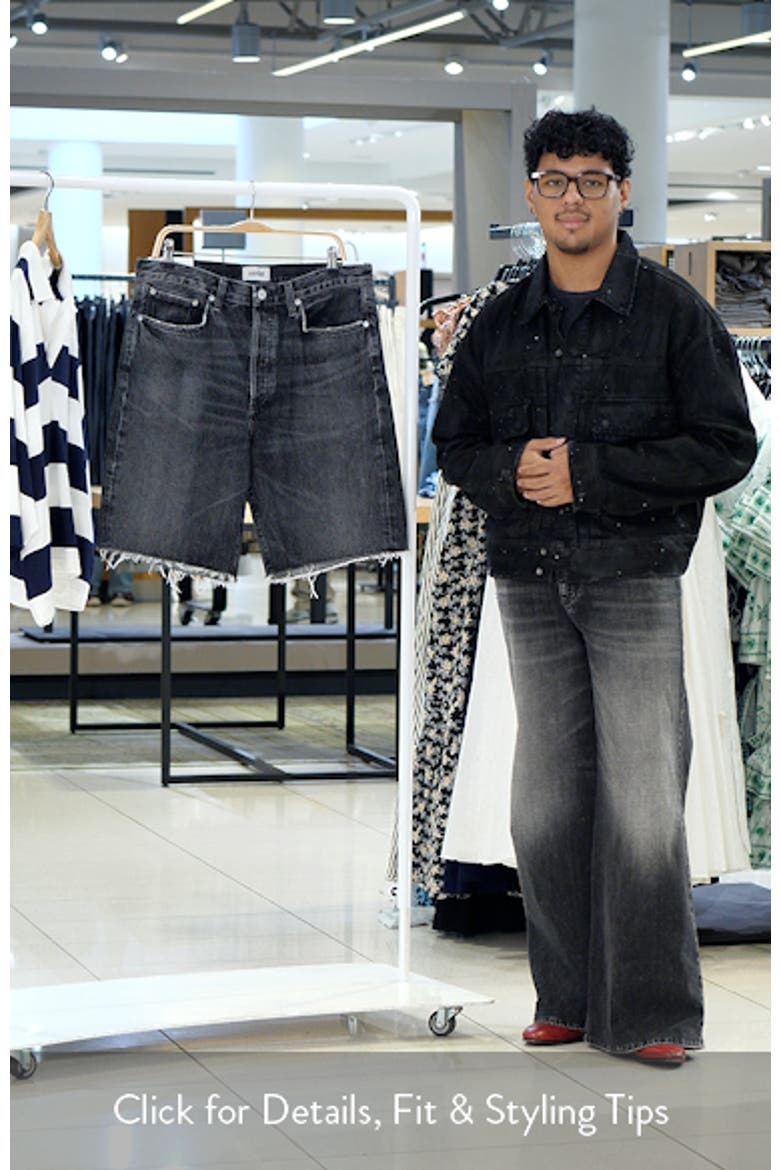 Anson Cutoff Denim Shorts video