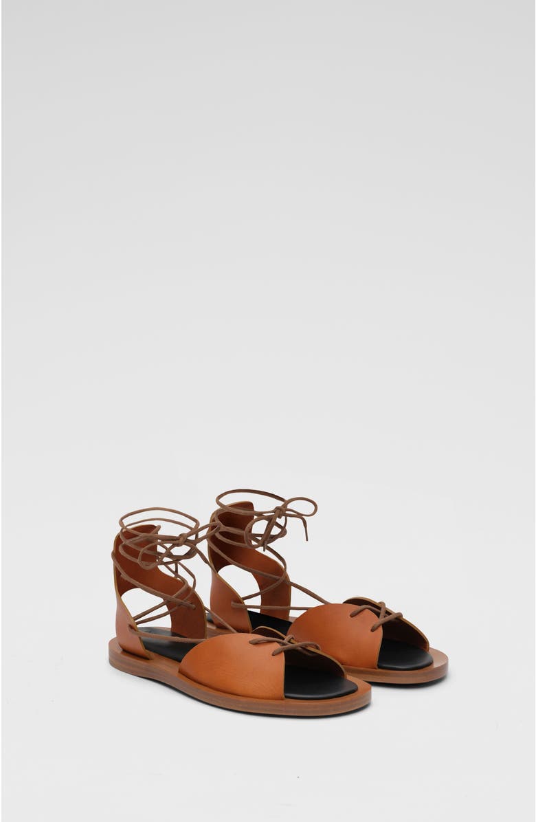 CO Gladiator Sandal in Leather, Alternate, color,