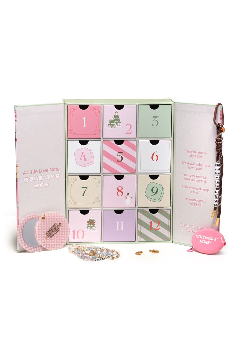 Little Joys Advent Calendar, Main, color, WHITE