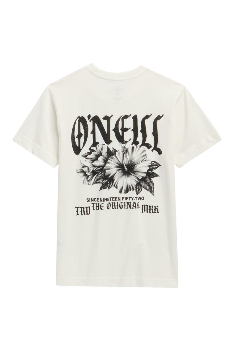 Kids' Left Side Cotton Graphic T-Shirt, Alternate, color, TOFU