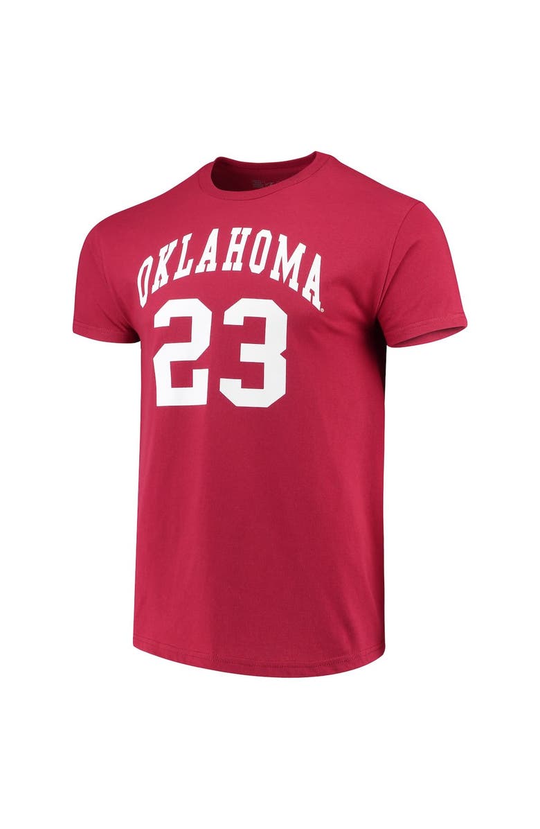 Retro Brand Men's Original Retro Brand Blake Griffin Crimson Oklahoma Sooners Alumni Basketball Jersey T-Shirt, Alternate, color,