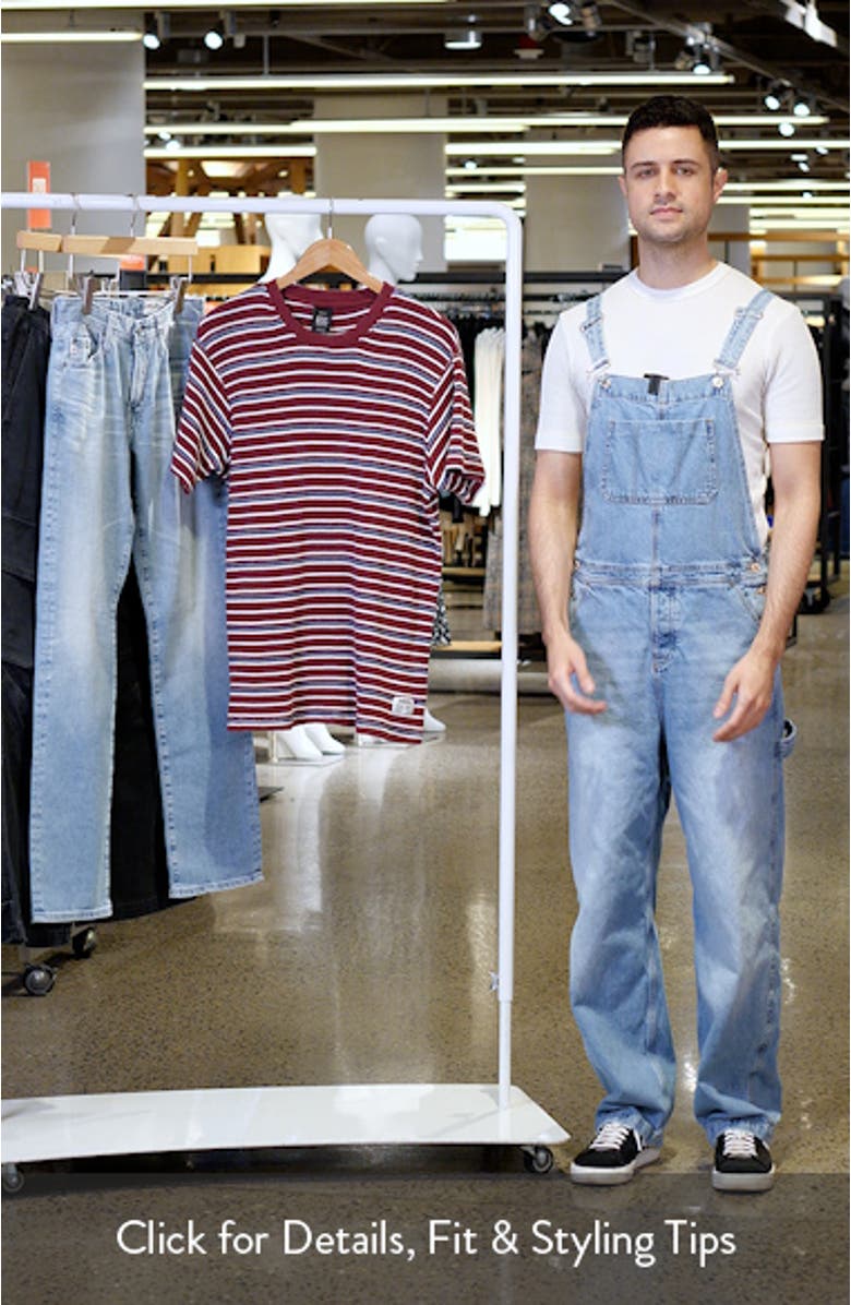 Stripe Waffle T-Shirt, sales video thumbnail