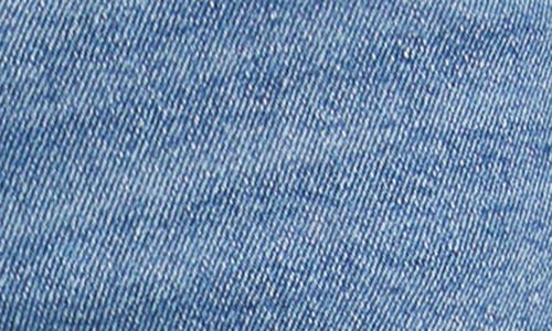 Mango Sienna Raw Hem Crop Flare Jeans In Blue