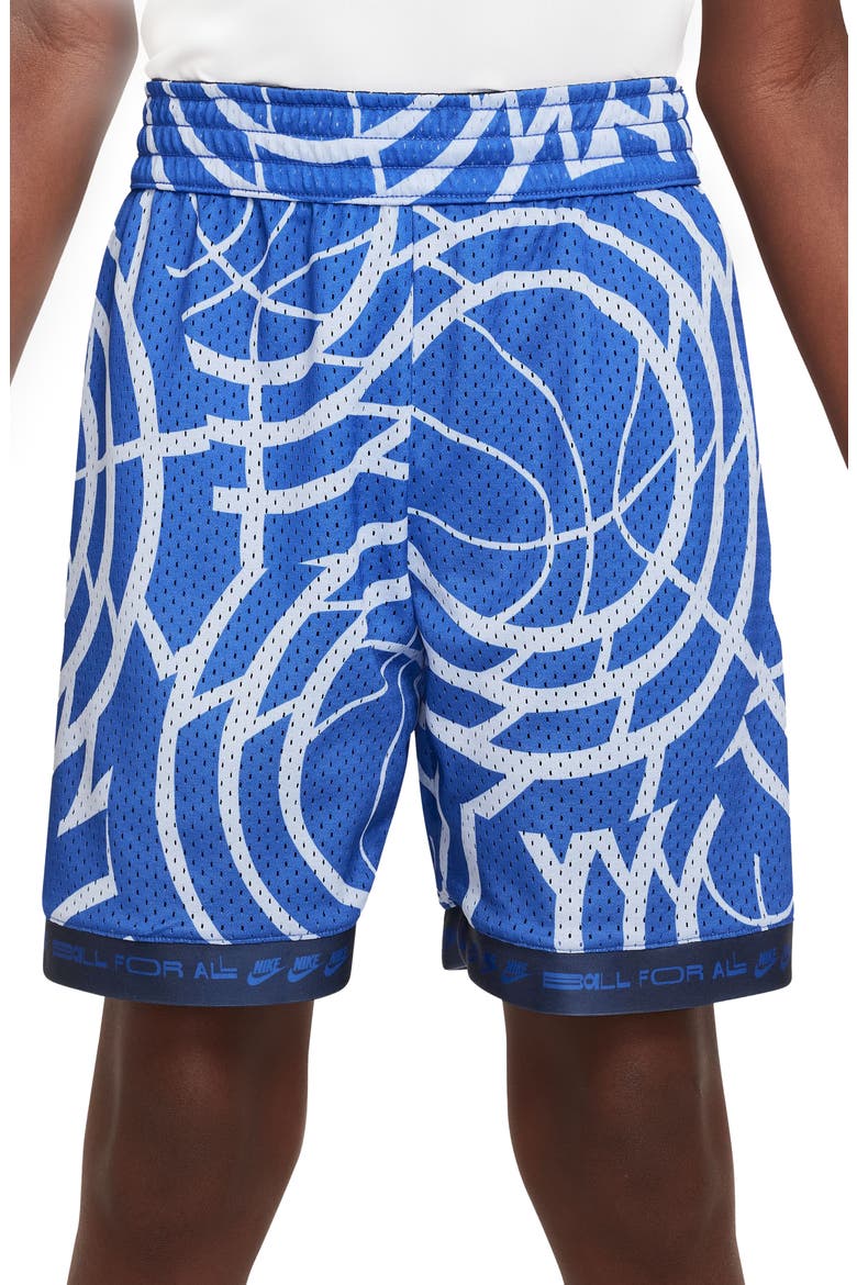 Kids' Culture of Basketball Dri-FIT Reversible Shorts, Alternate, color, MIDNIGHT NAVY/ ROYAL/ WHITE