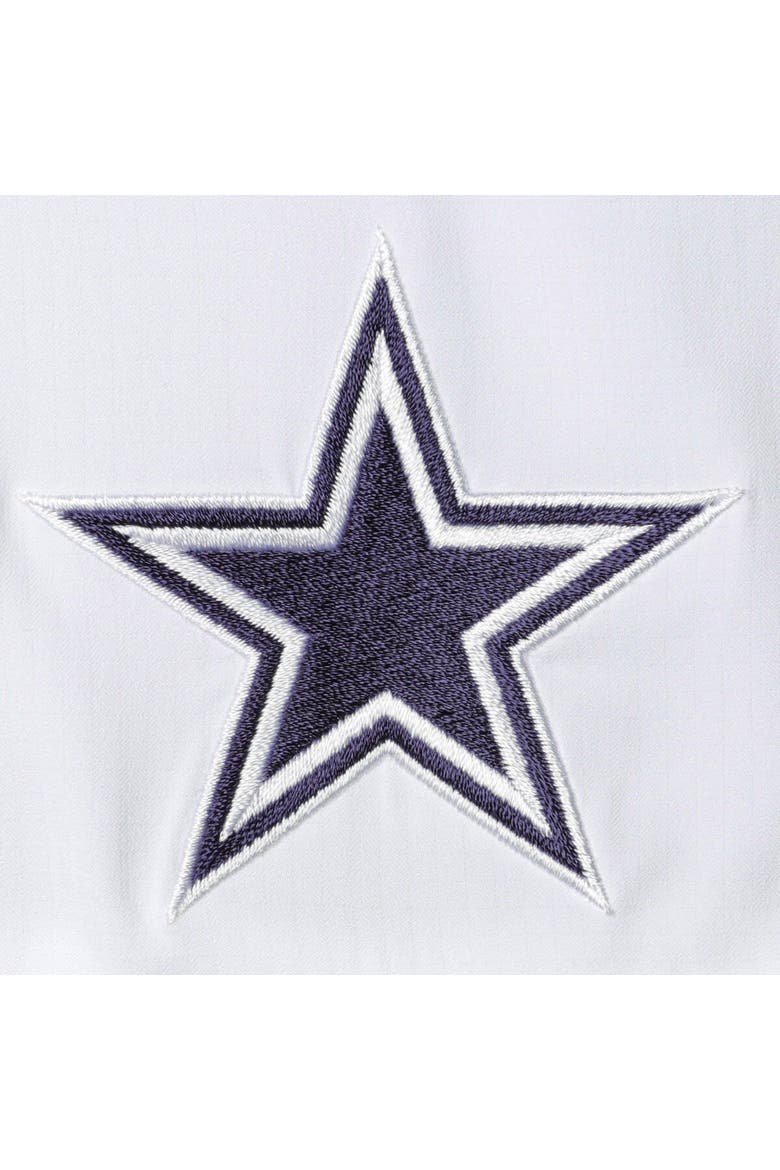 Men's Columbia White Dallas Cowboys Tamiami Omni-Shade Button-Down Shirt, Alternate, color, White
