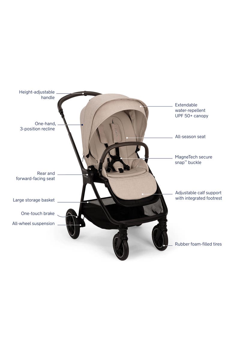 TRIV™ Next Stroller, Alternate, color, BISCOTTI