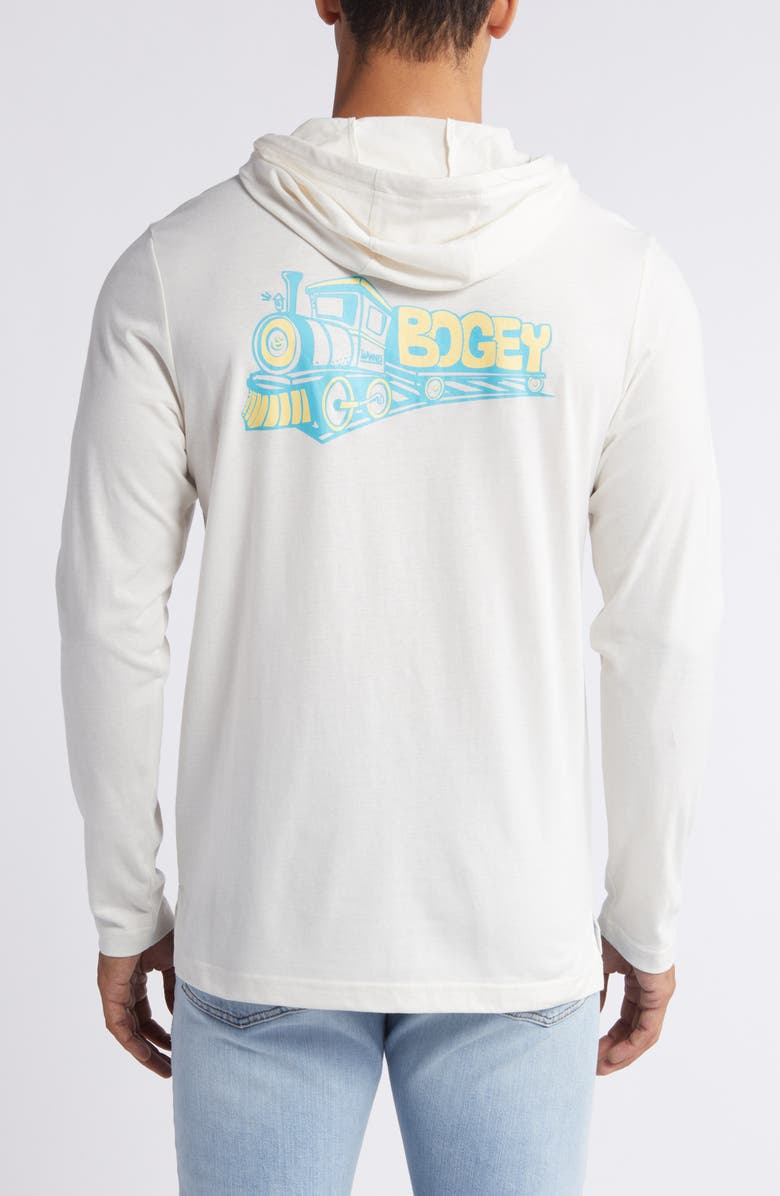 Swannies Bogey Train Hoodie, Alternate, color, Vintage-White