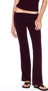 SKIMS Stretch Cotton Jersey Foldover Pants