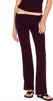 SKIMS Stretch Cotton Jersey Foldover Pants