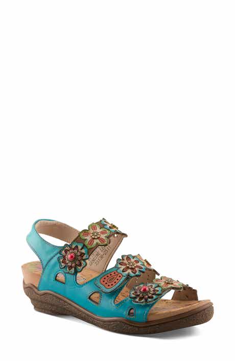Bethie Ankle Strap Wedge Sandal