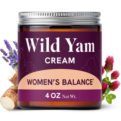 Wild Yam Cream, 4oz