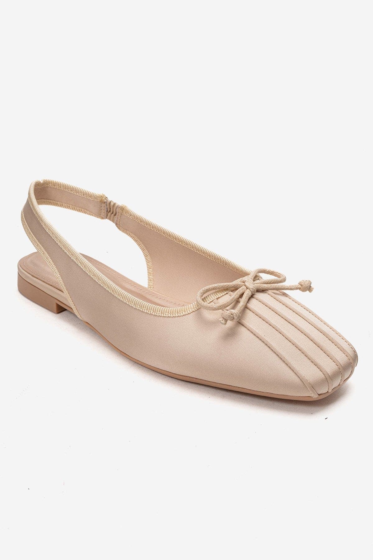 Zelvia Bow Slingback Ballet Flat, Alternate, color, Beige