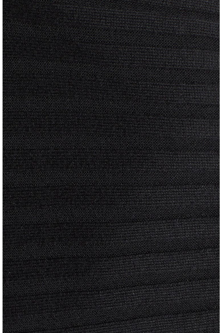 Ruched Sleeve Boatneck Sweater, Alternate, color, RICH BLACK