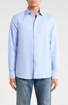 Herschel Linen & Tencel™ Blend Button-Up Shirt
