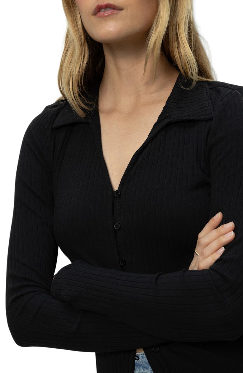 Sanctuary Daydreamer Rib Shirt, Alternate, color, 