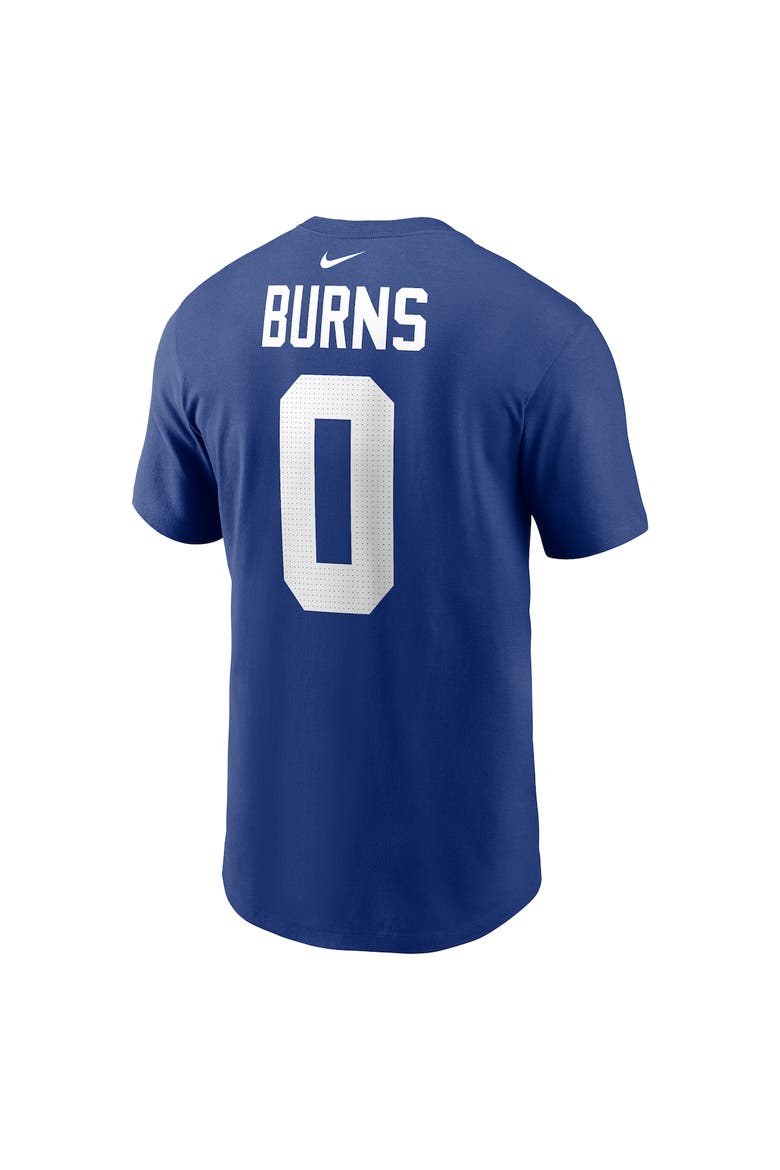 Men's Nike Brian Burns Royal New York Giants Player Name & Number T-Shirt, Alternate, color, Royal