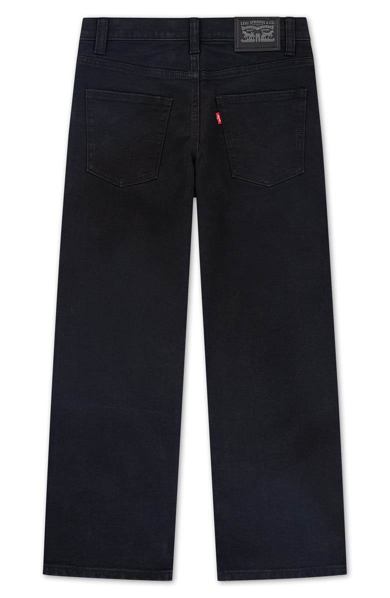Levi's Kids' Loose Straight Fit Jeans, Alternate, color, Black Stretch