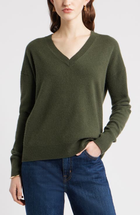 V-Neck Cashmere Sweater