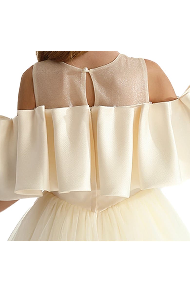 Tulleen Amica Dress, Alternate, color, Champagne