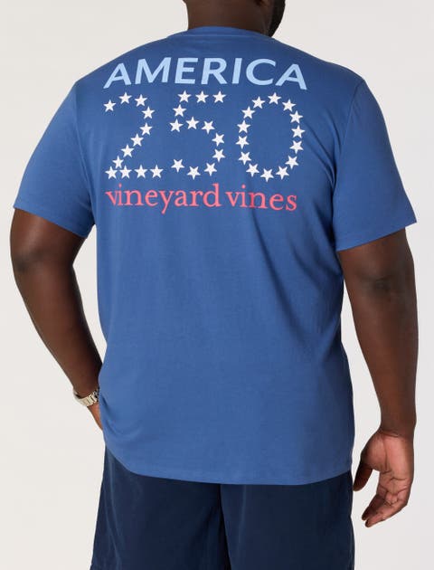 Big & Tall Americana 250 Pocket T-Shirt