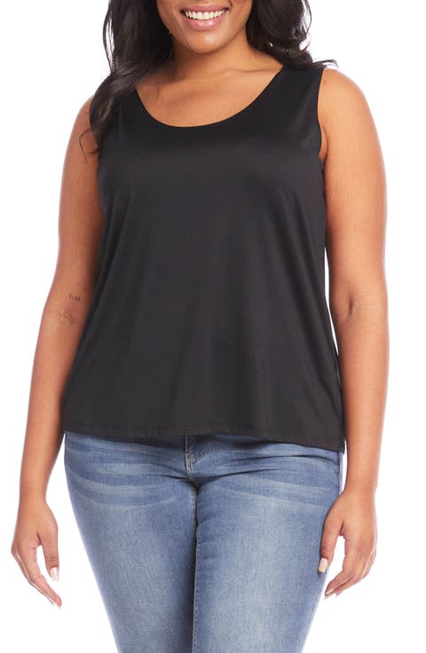 Scoop Neck Tank (Plus Size)