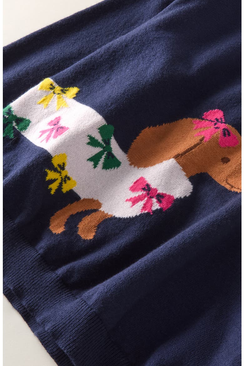 Kids' Icon Sweater, Alternate, color, NAVY PEACOAT POSH PUPPY
