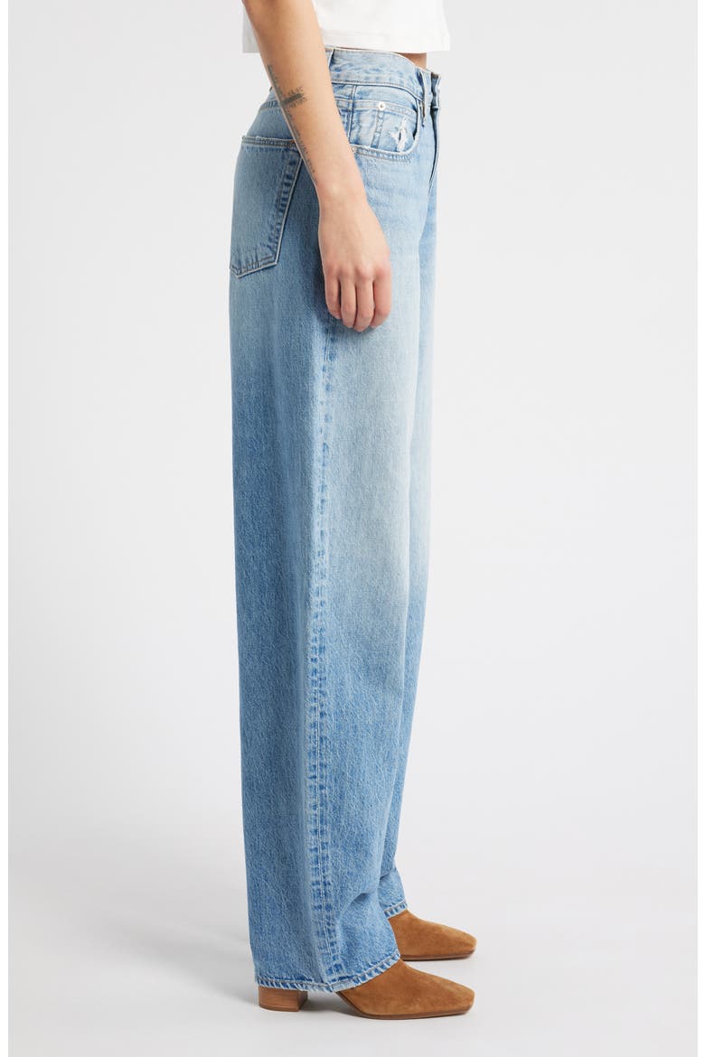 Tess Low Rise Wide Leg Jeans, Alternate, color, OUT OF REACH