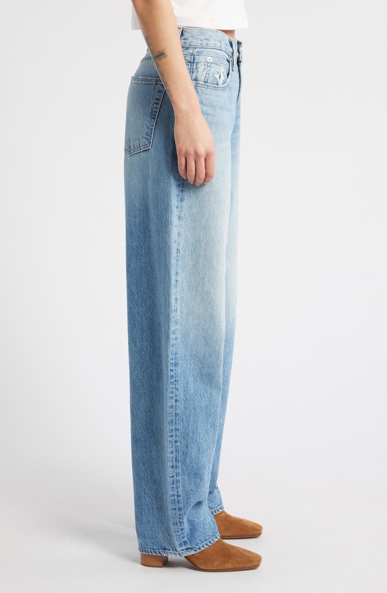 SLVRLAKE Tess Low Rise Wide Leg Jeans, Alternate, color,