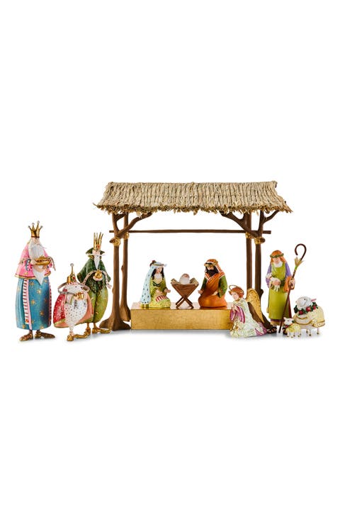 Patience Brewster 10-Piece Nativity Set