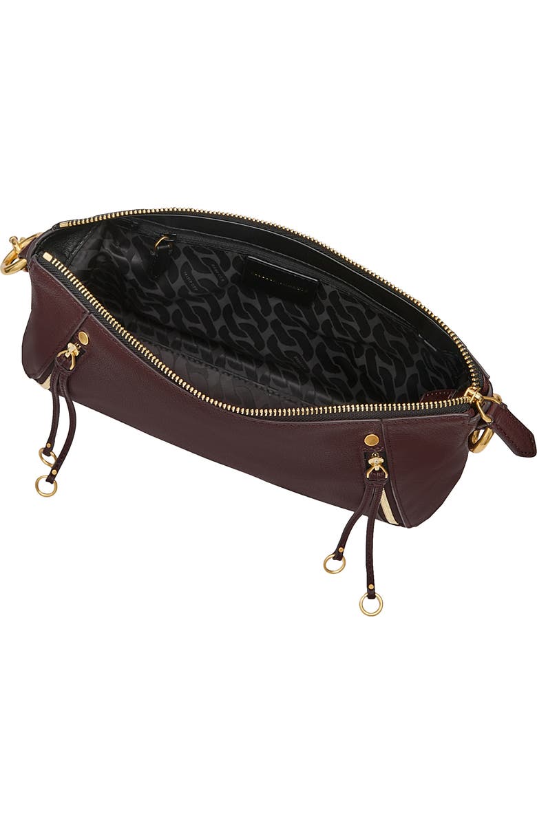 Rebecca Minkoff Small Rivington Leather Shoulder Bag, Alternate, color, Sable