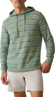 Faherty Sunwashed Organic Cotton Slub Hoodie