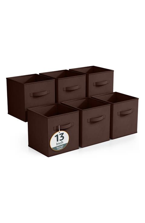 6-Pack Collapsible Storage Cube