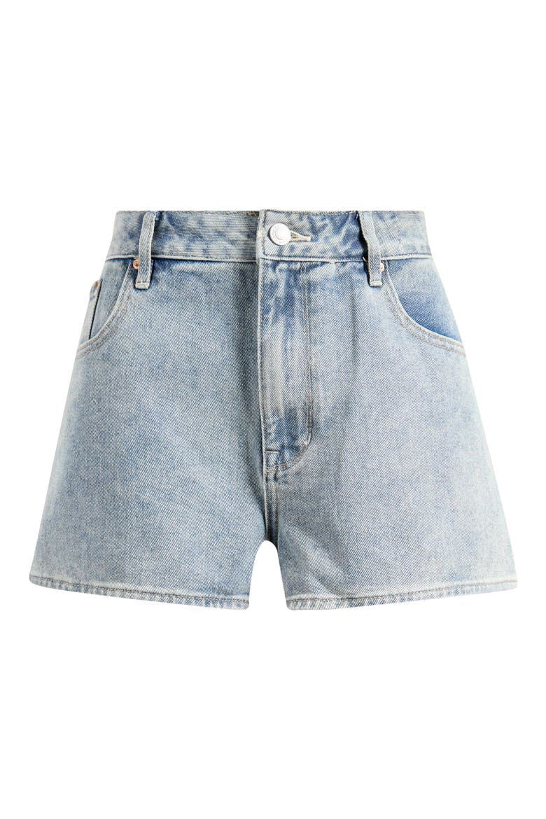 Festival Ollie Denim Shorts, Main, color, MED WASH